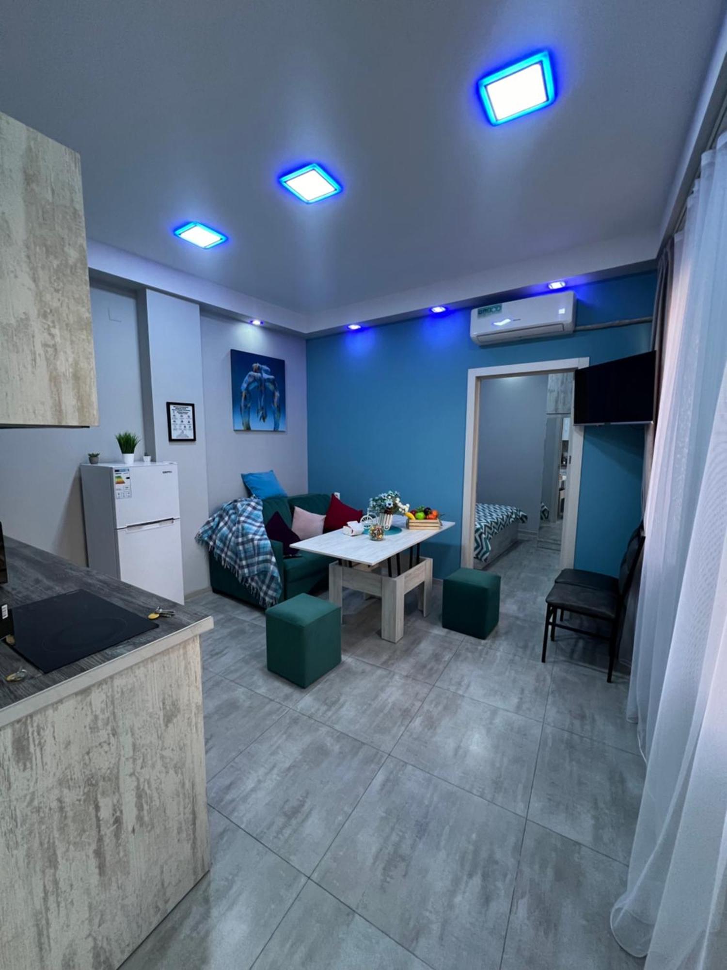 Apartmán Cool Blue Interior Self Check In Jerevan Exteriér fotografie