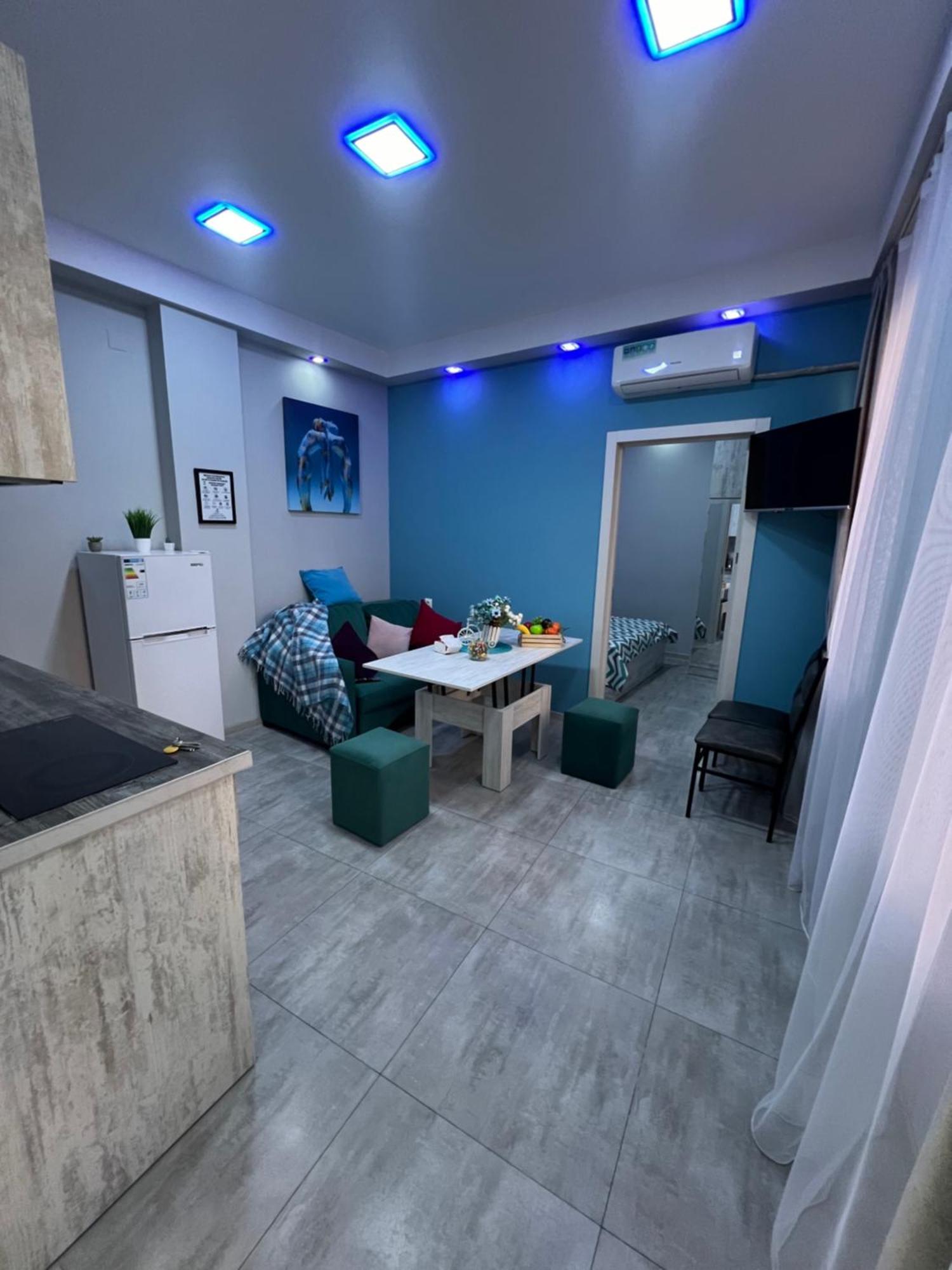Apartmán Cool Blue Interior Self Check In Jerevan Exteriér fotografie
