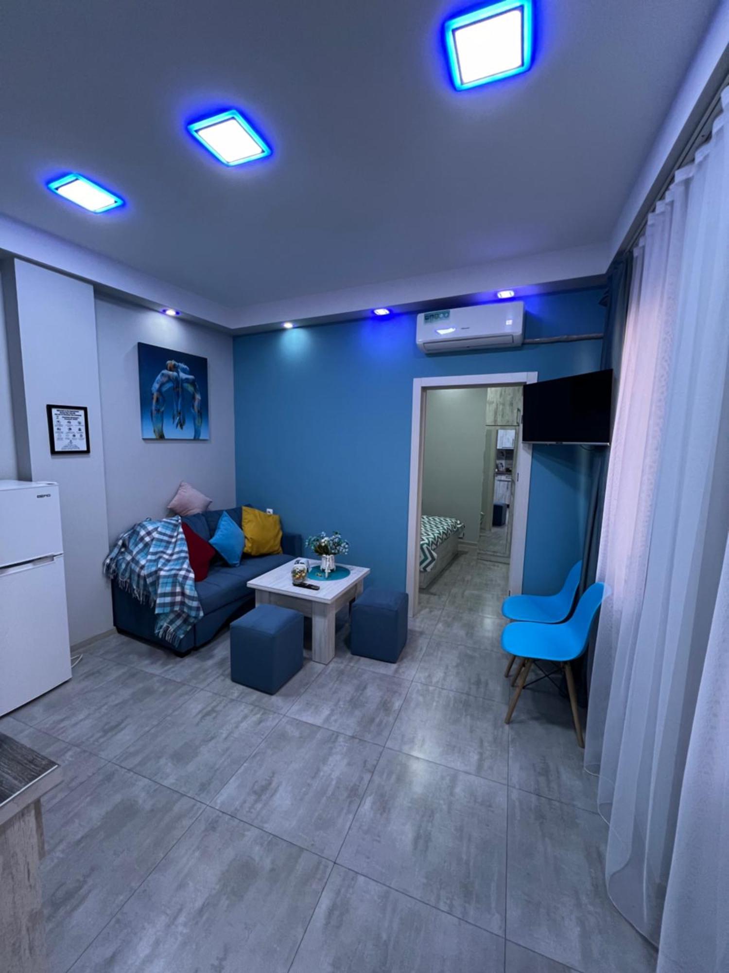 Apartmán Cool Blue Interior Self Check In Jerevan Exteriér fotografie