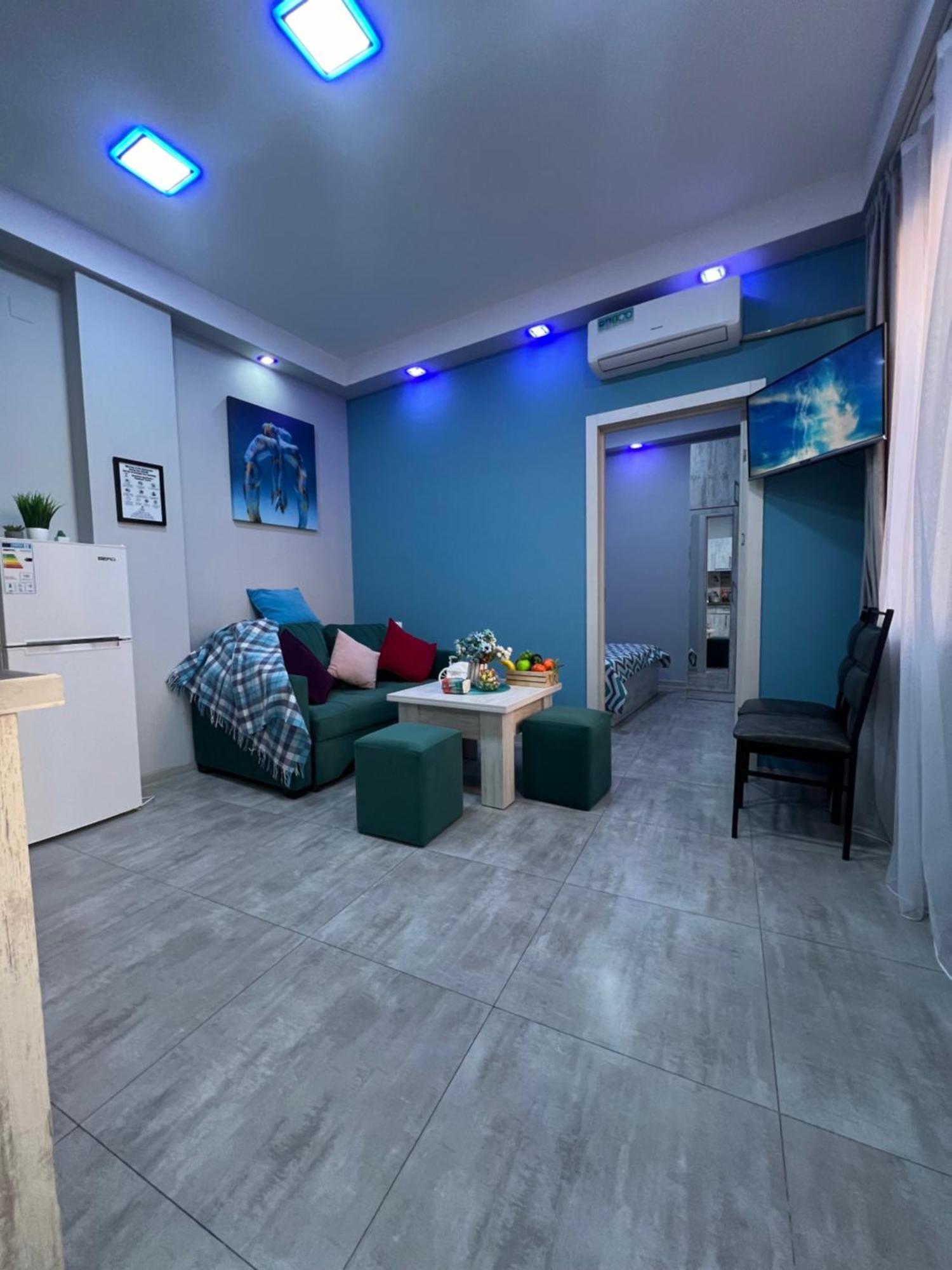 Apartmán Cool Blue Interior Self Check In Jerevan Exteriér fotografie