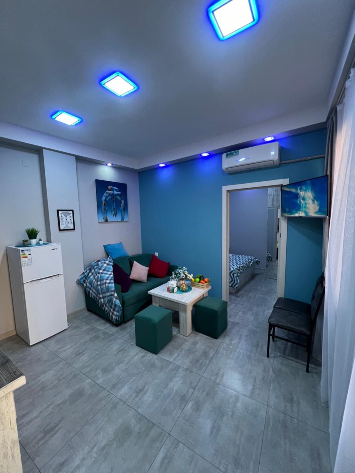 Apartmán Cool Blue Interior Self Check In Jerevan Exteriér fotografie