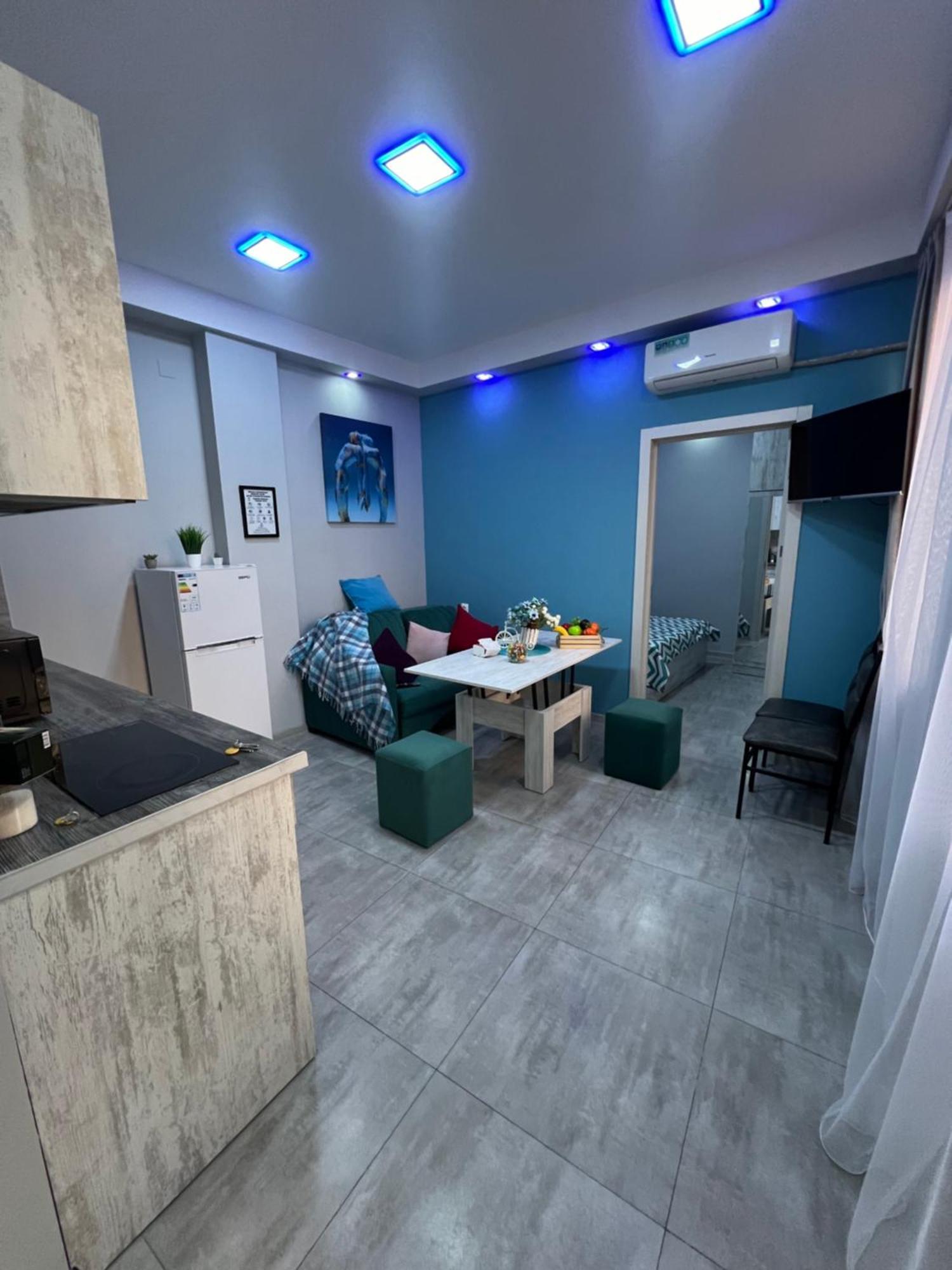 Apartmán Cool Blue Interior Self Check In Jerevan Exteriér fotografie