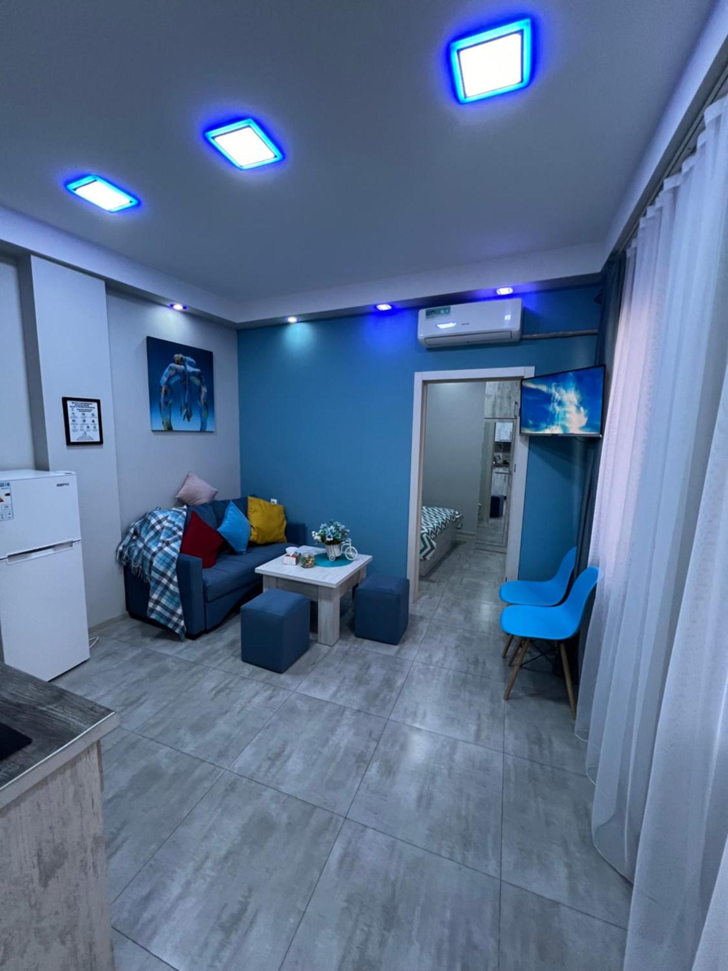 Apartmán Cool Blue Interior Self Check In Jerevan Exteriér fotografie